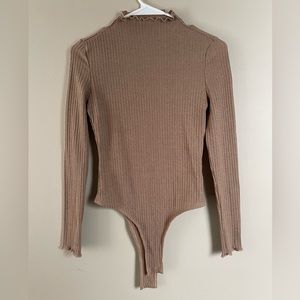 SHEIN Long Sleeve Bodysuit